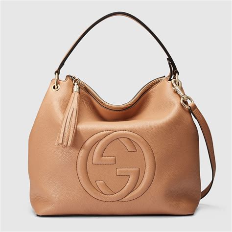 gucci soho leather vintage shoulder bag white hobo small|Gucci hobo bag vintage black.